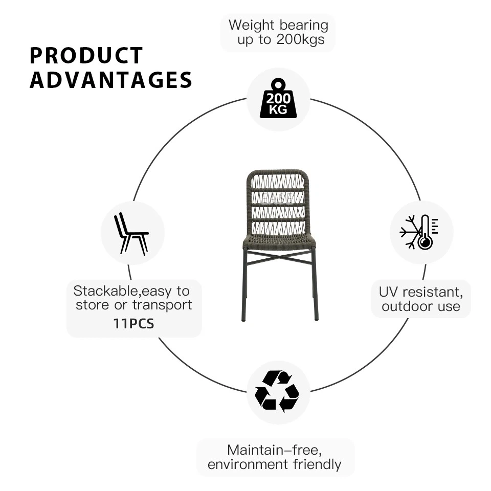 Aluminium Stackable Outdoor Chairs Manufacturers, Suppliers, Factory