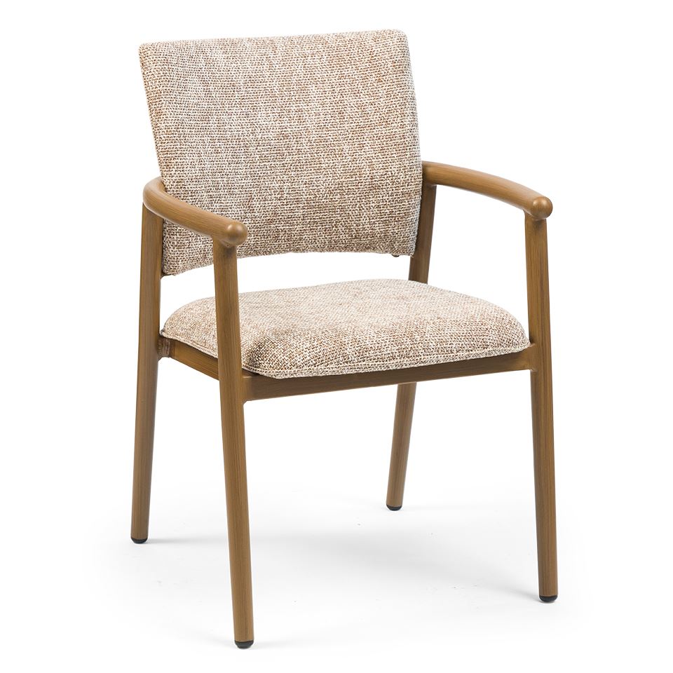 Aluminum Padded Restaurant Chairs