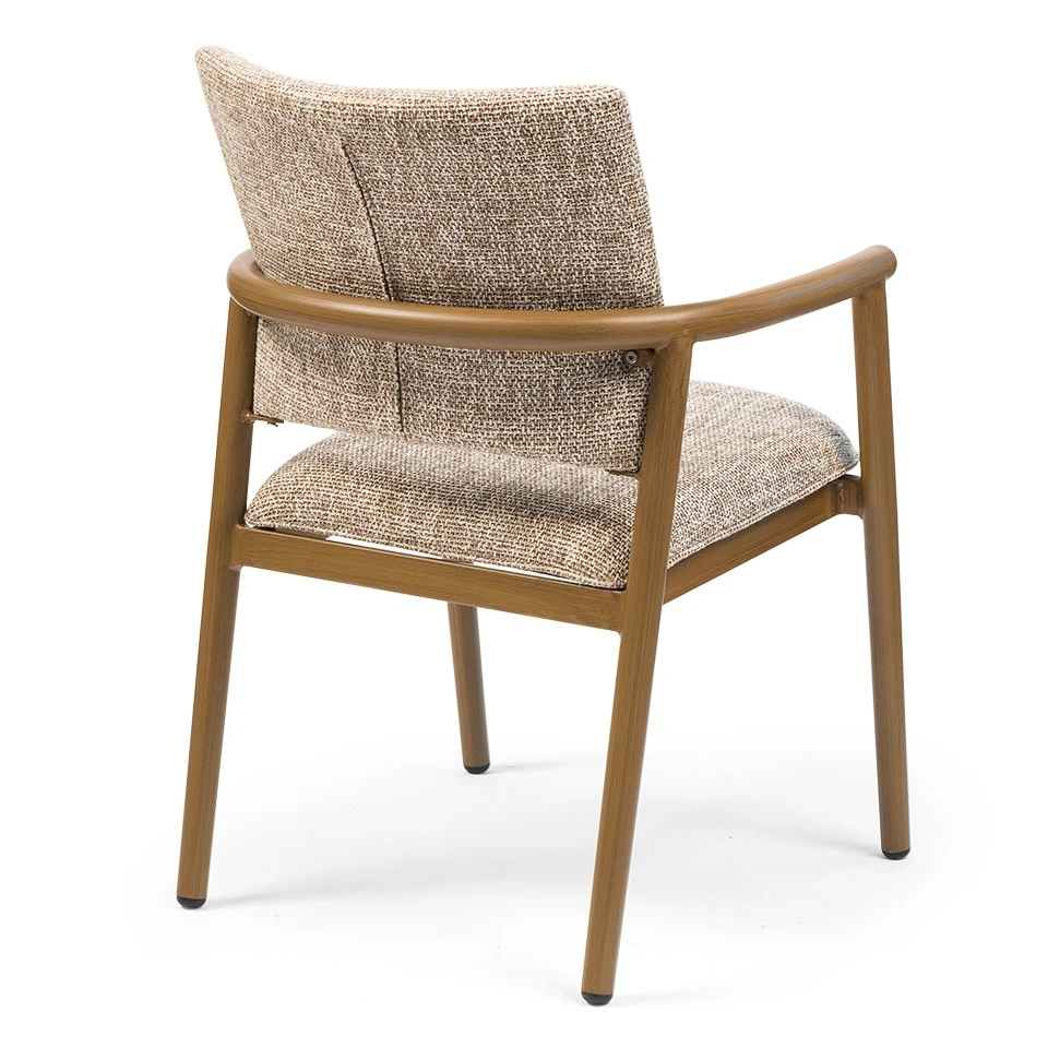 Aluminum Padded Restaurant Chairs factory