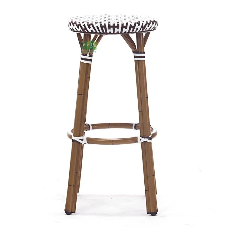 Aluminum Rattan Round Outdoor Bar Stools suppliers