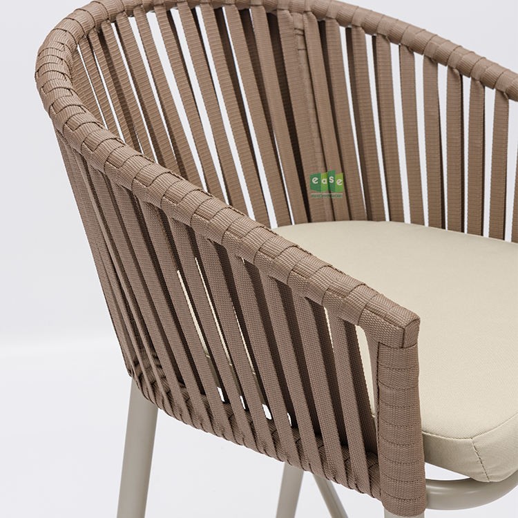 Aluminum Rope Outdoor Bar Stools high quality