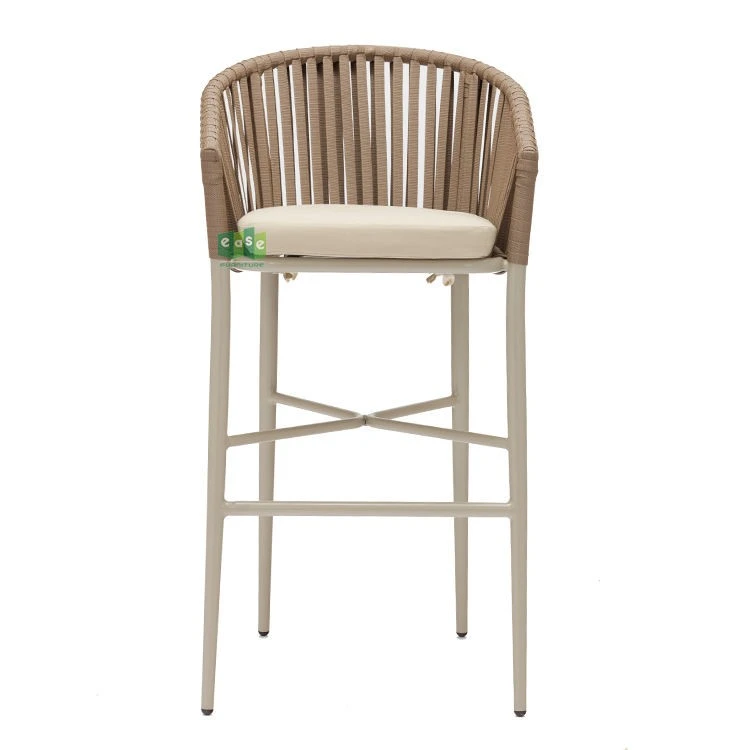 Aluminum Rope Outdoor Bar Stools suppliers