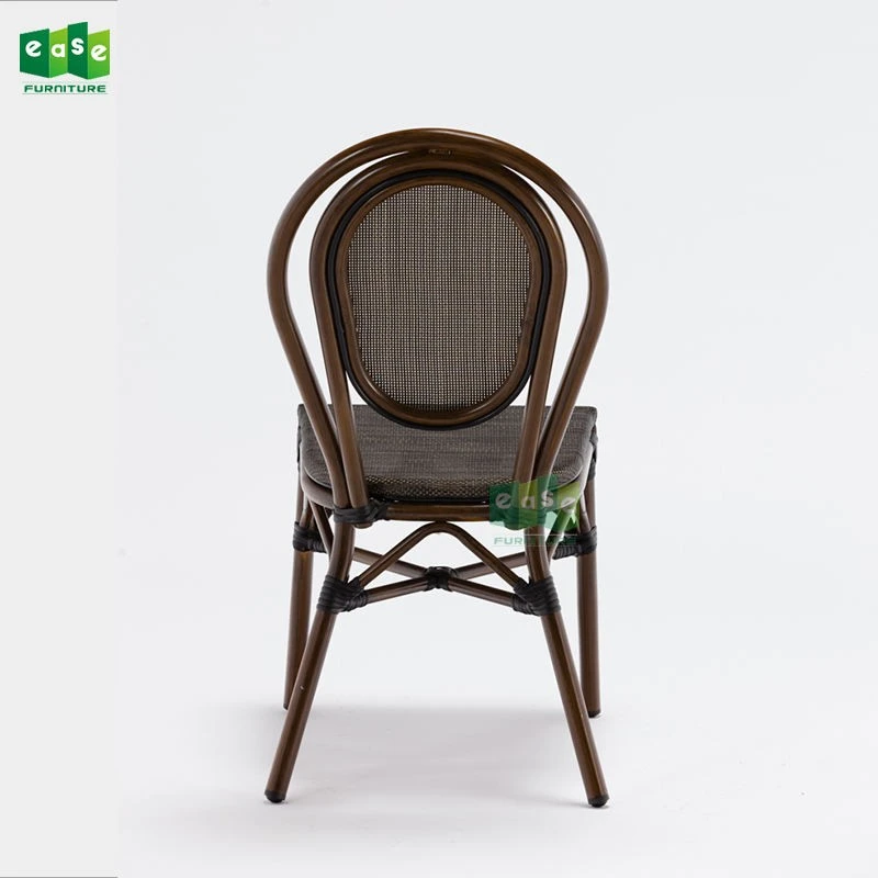 Bistro Restaurant Outdoor Textilene Chairs high quality