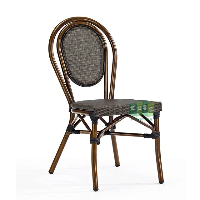 Bistro Restaurant Outdoor Textilene Chairs