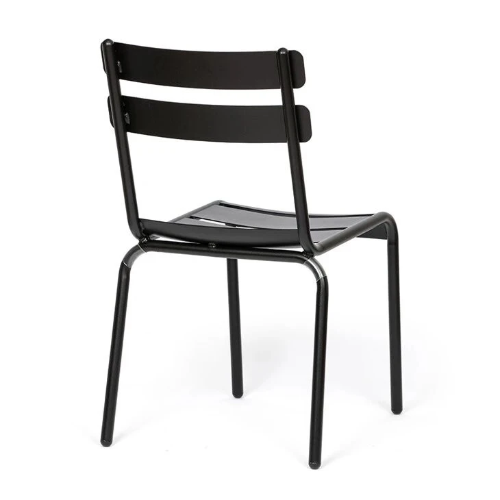 Black Outdoor Aluminium Chairs factory