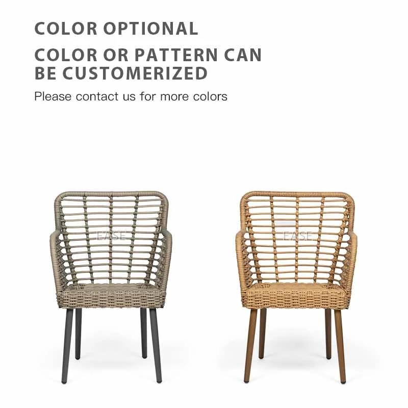 Cafe Aluminum Outdoor Rattan Wicker Chairs price