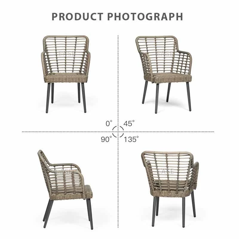 Cafe Aluminum Outdoor Rattan Wicker Chairs suppliers