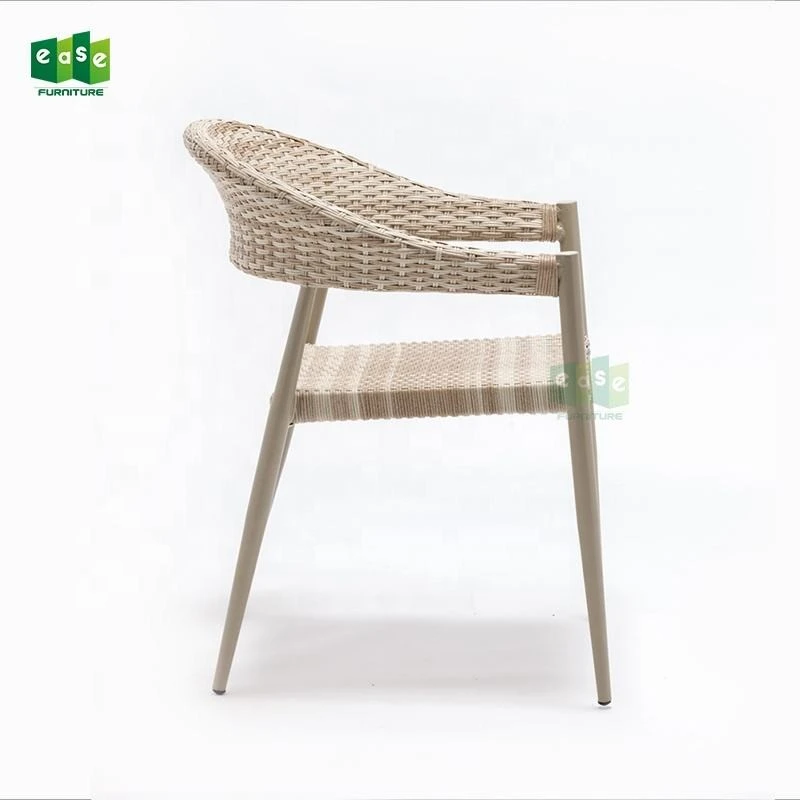 Modern Aluminum Outdoor Rattan Wicker Chairs factory