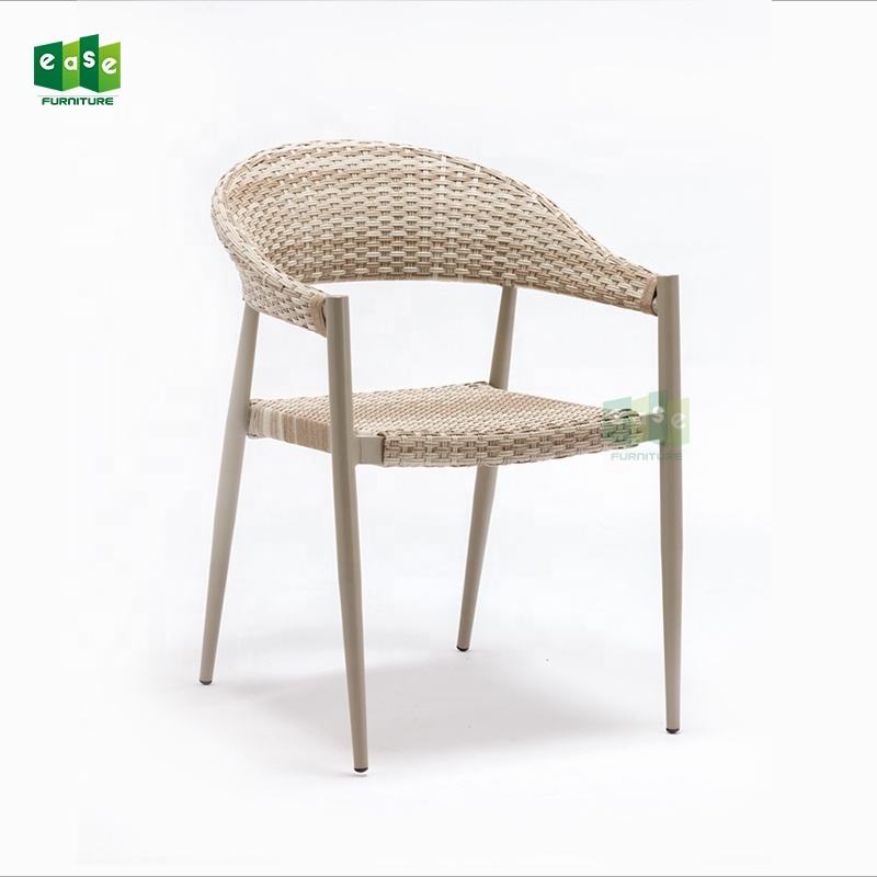 Modern Aluminum Outdoor Rattan Wicker Chairs