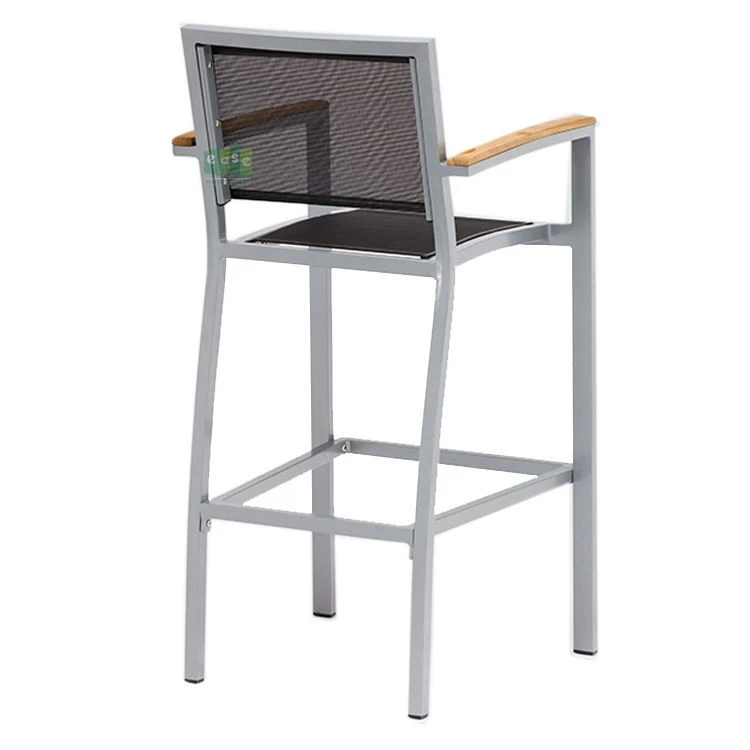 Modern Aluminum Textilene Outdoor Bar Stools suppliers