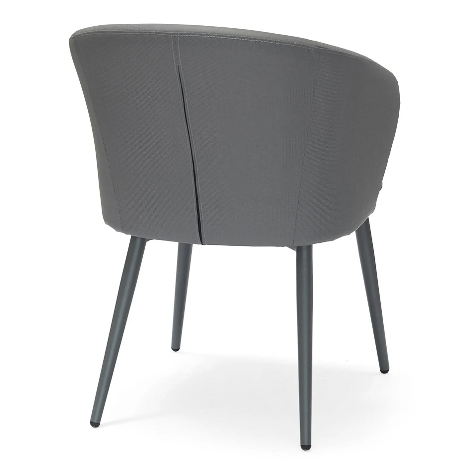 Modern Aluminum Upholstered Restaurant Chairs factory