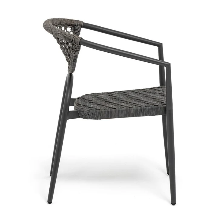 Outdoor Rope Dining Side Chair