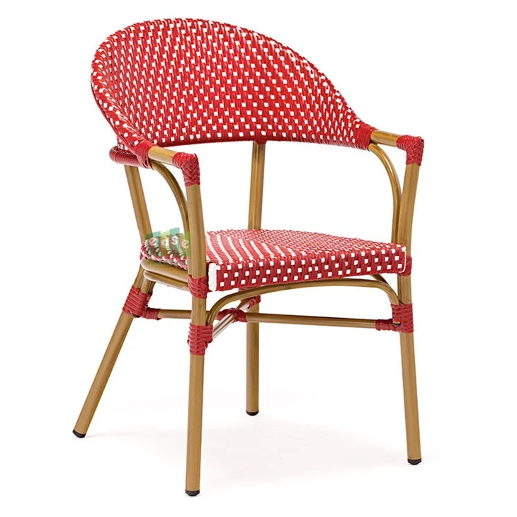 Bistro Chairs PE Rattan Made Outdoor