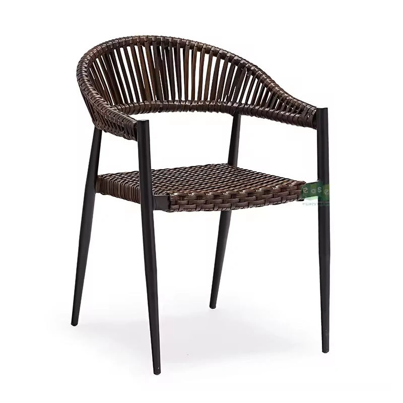 Patio Aluminum Outdoor Rattan Wicker Chairs