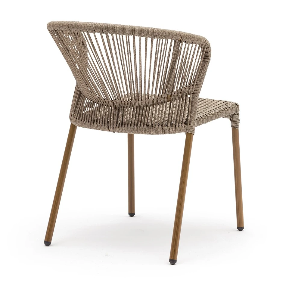 PE Rope Commercial Outdoor Chairs factory