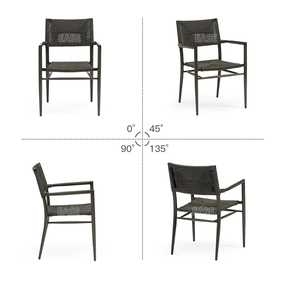 PE Rope Outdoor Chairs high quality