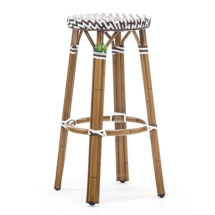 Aluminum Rattan Round Outdoor Bar Stools Manufacturers in China Aluminum Rattan Round Outdoor Bar Stools Manufacturers in China