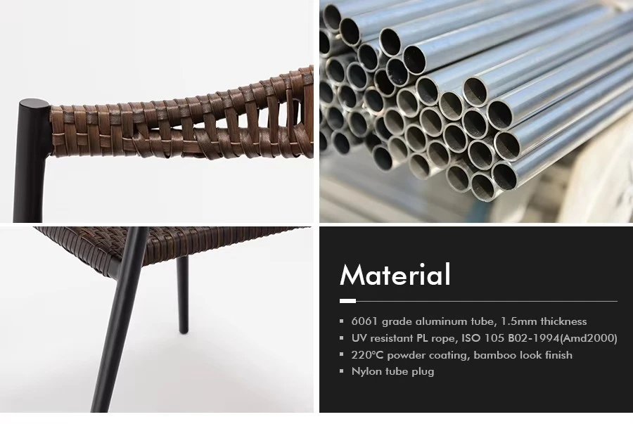 Patio Aluminum Outdoor Rattan Wicker Chairs Factory in China Patio Aluminum Outdoor Rattan Wicker Chairs Factory in China