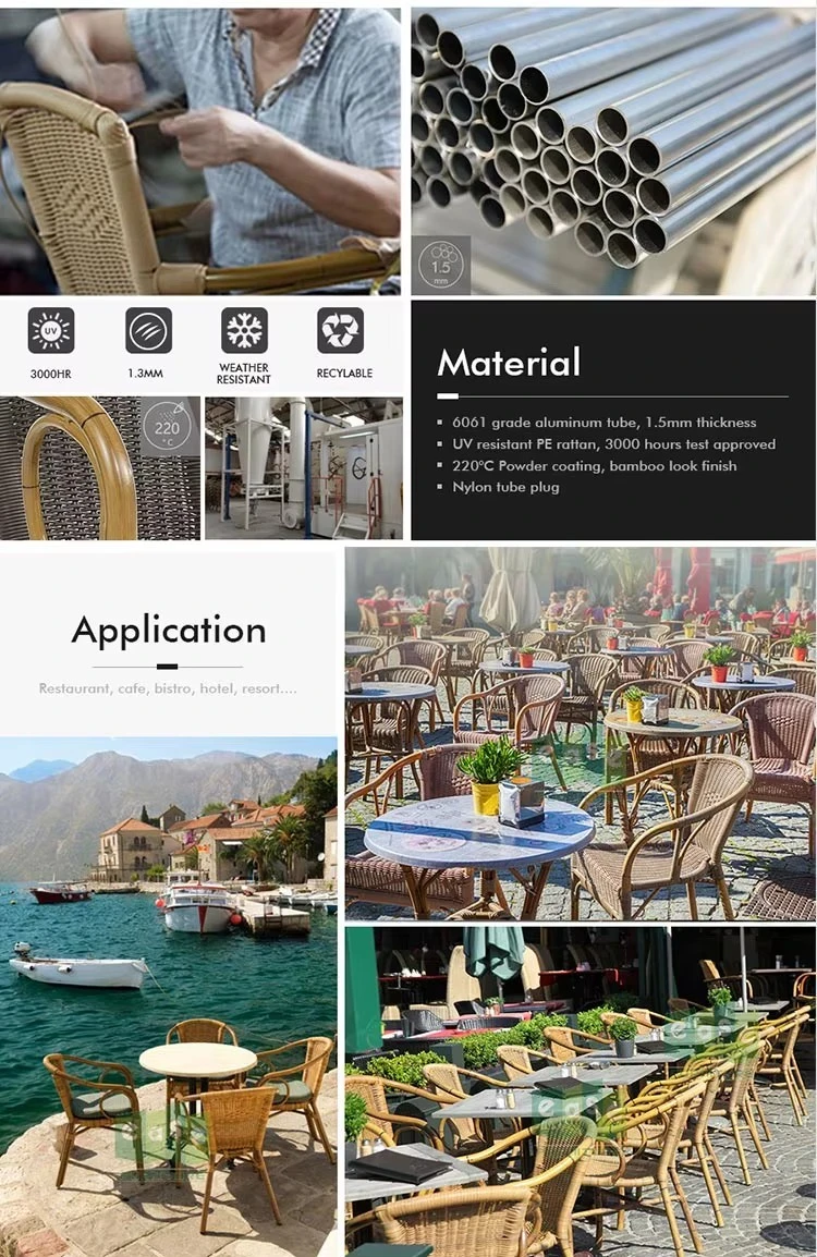 Customized Hospitality Outdoor Rattan Wicker Chairs Customized Hospitality Outdoor Rattan Wicker Chairs