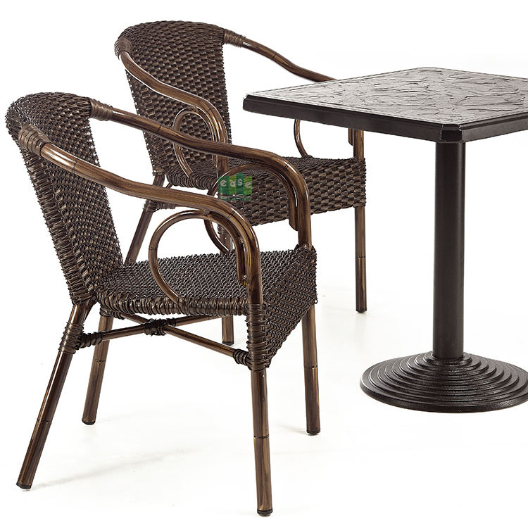 Wholesale Balcony Aluminum Outdoor Rattan Wicker Chairs Wholesale Balcony Aluminum Outdoor Rattan Wicker Chairs