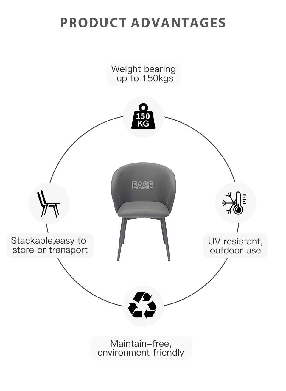 Modern Aluminum Upholstered Restaurant Chairs Factory in China Modern Aluminum Upholstered Restaurant Chairs Factory in China