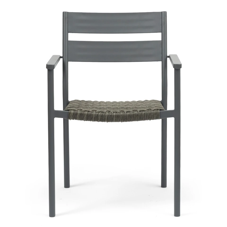 Restaurant Aluminum Rope Outdoor Chairs suppliers