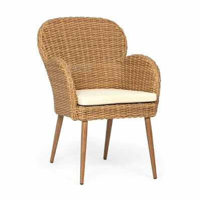 Aluminum Woven Outdoor Rattan Wicker Chairs