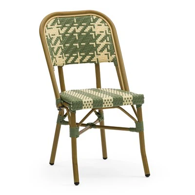 Parisian French Bistro Rattan Chairs