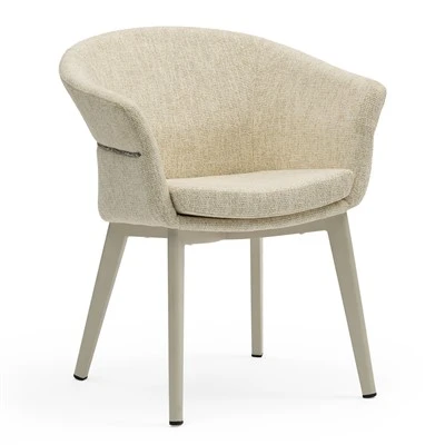 Upholstered Cafe Outdoor Dining Chairs