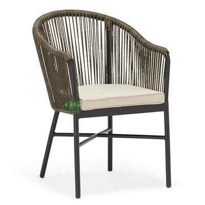 Woven Aluminum Outdoor Rattan Wicker Chairs