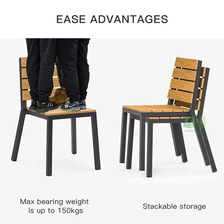 Street Outdoor Plastic Wood Chairs price
