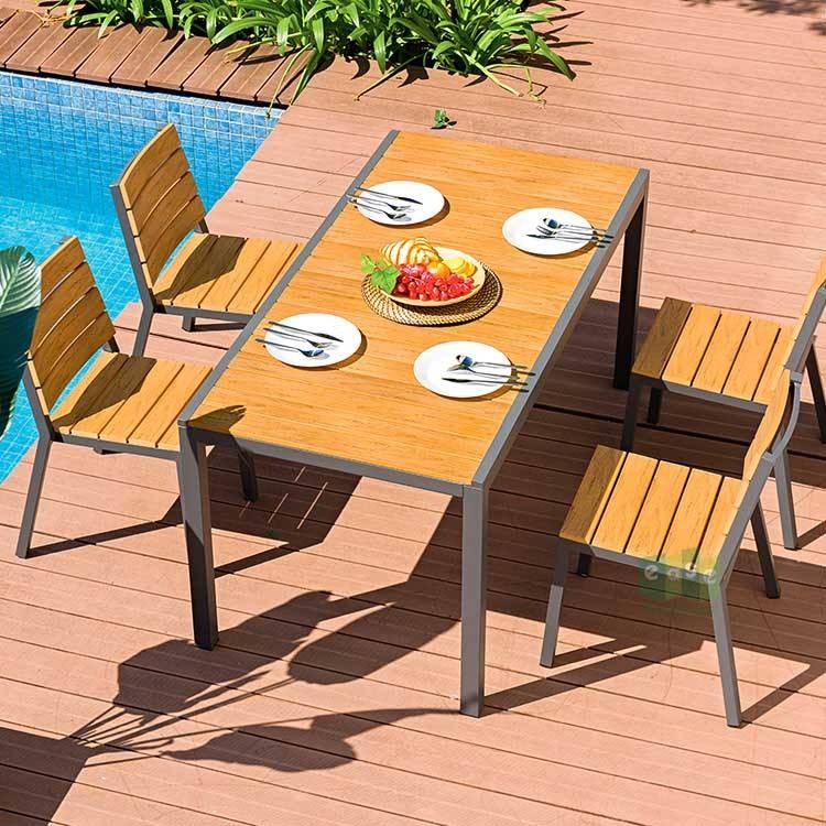 Street Outdoor Plastic Wood Chairs suppliers