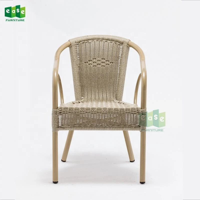 Terrace Aluminum Outdoor Rattan Wicker Chairs factory