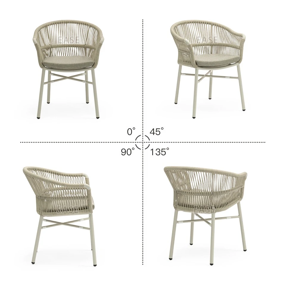 Woven Rope Outdoor Chairs high quality